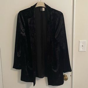 H&M Velvet Blazer, Size Medium